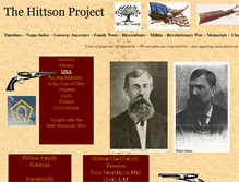 Tablet Screenshot of hittson.net